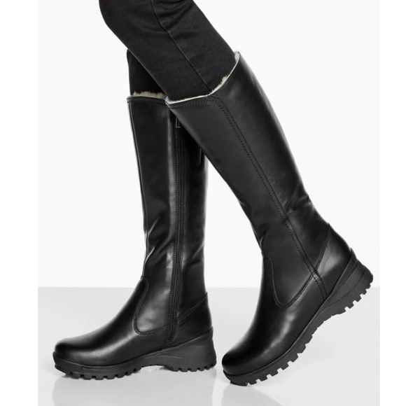 La Canadienne Agnes Wool Boots Size 5 New - Picture 12 of 12